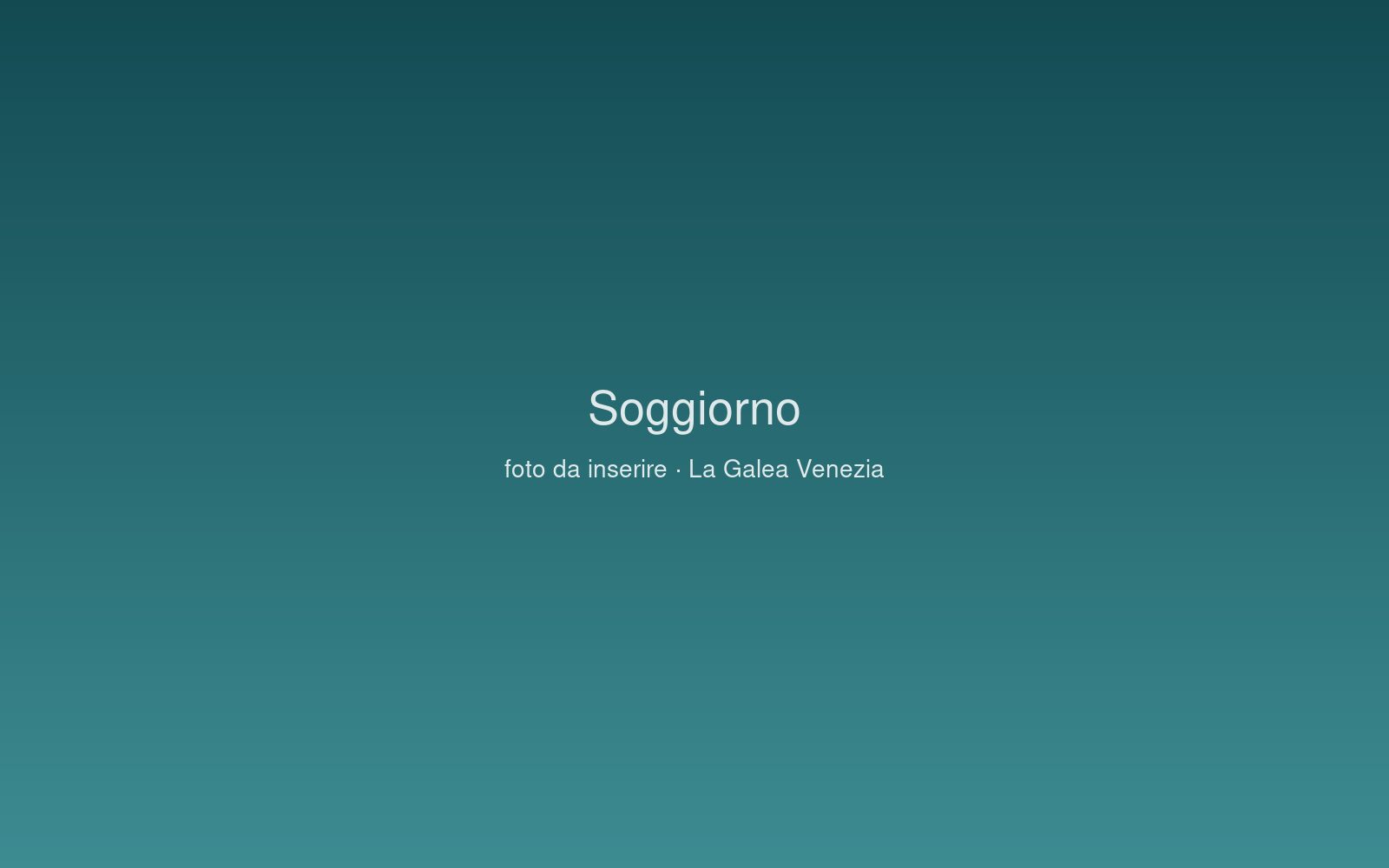 Soggiorno dell'appartamento La Galea